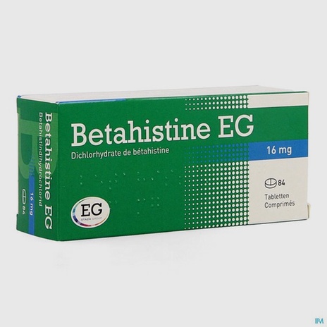 Betahistine – comprimés et illustration de l’oreille