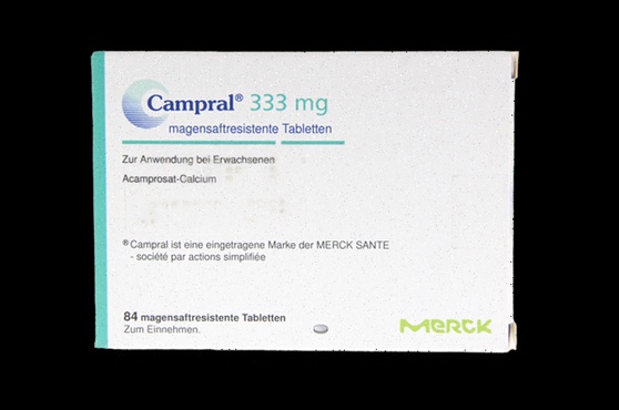 Acheter Campral - Illustration de gélules et flacon Campral