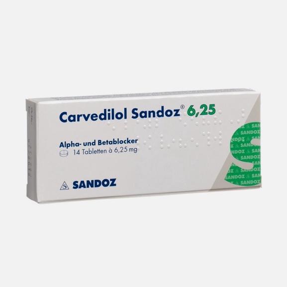 Acheter Carvedilol – illustration de pilules et ordonnance