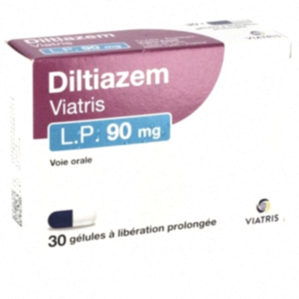 Comprimés de Diltiazem – visuel du médicament