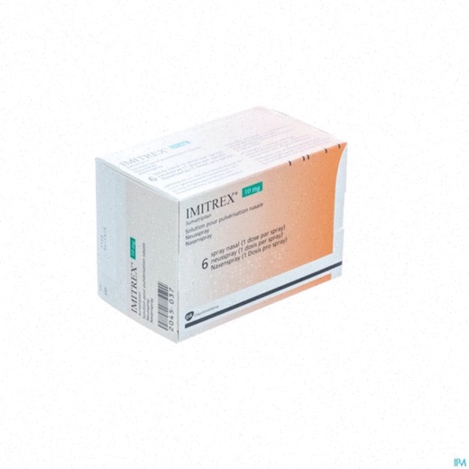 Imitrex - illustration blister et molécule