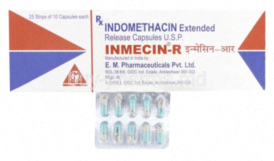 Boîte d’Indocin et icône de livraison rapide