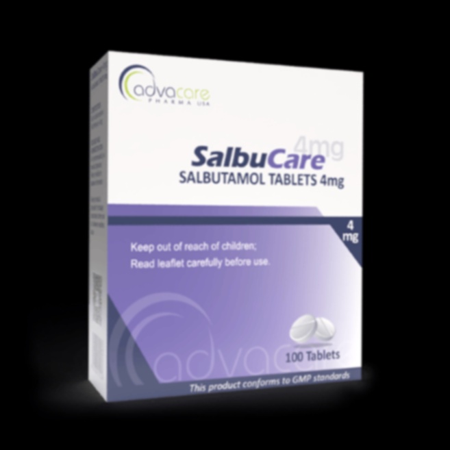 Inhalateur de Salbutamol - illustration du médicament