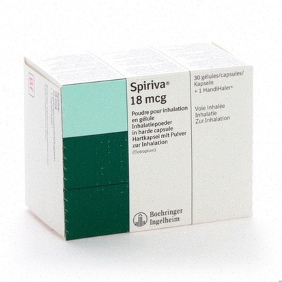 Achat Spiriva - Inhalateur et capsule