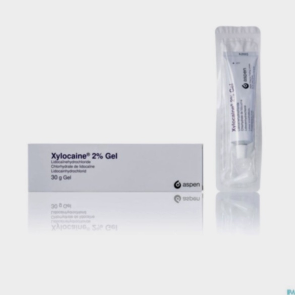Xylocaïne lidocaïne - tube de pommade et seringue injectable