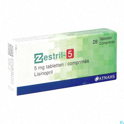 Commander Zestril en ligne – Illustration de comprimés de lisinopril
