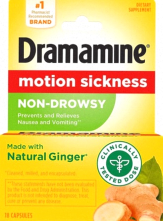 Acheter Dramamine - comprimés et boîte