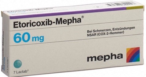 Etoricoxib comprimés - Illustration du médicament Etoricoxib
