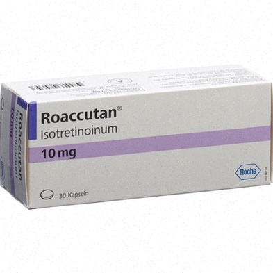 Commander Isotretinoin - Illustration d'une gélule rouge sur fond blanc