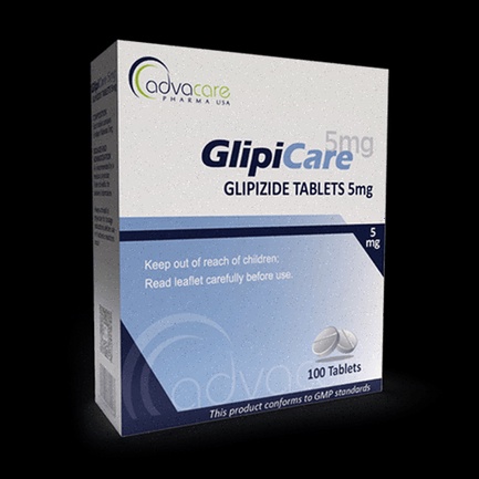 Glipizide générique et emballage
