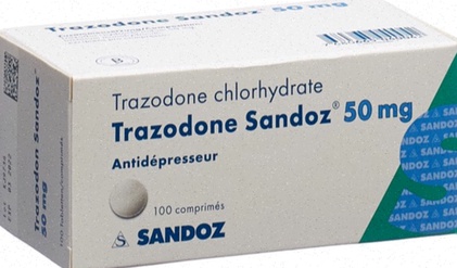 Achat Trazodone en ligne - Illustration de gélules et du logo France